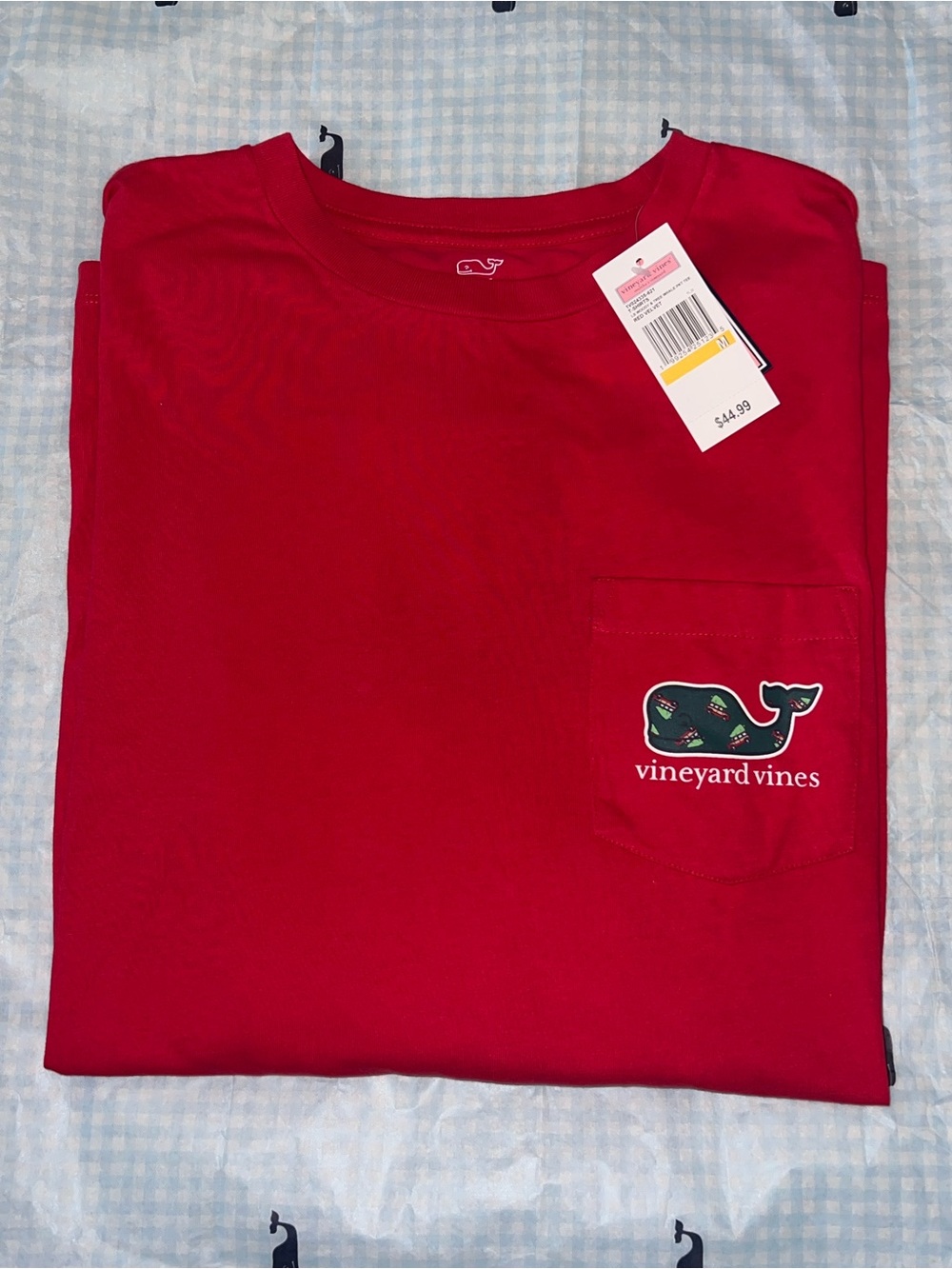 vineyard vines pocket Tee long sleeve